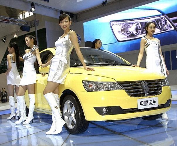 Girls Auto China 2008. Photo: UnitedPictures